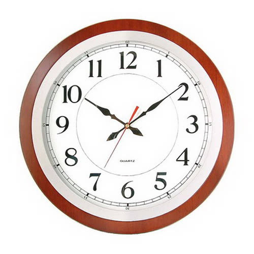 KLPK14002H (100개가격)팝투톤40원목벽시계 사무실 벽시계 OEM 판촉물 홍보 시계제작 기념품