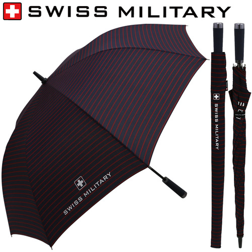 KLPK22070(100개 단가) 70자동레드스트라이프 우산제작 우산도매 판촉물 케이엘피코리아