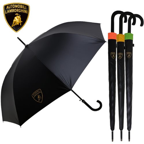 KLPK22138(100개 단가) 람보르기니 70자동 UV블럭우드 우산제작 우산도매 판촉물 케이엘피코리아